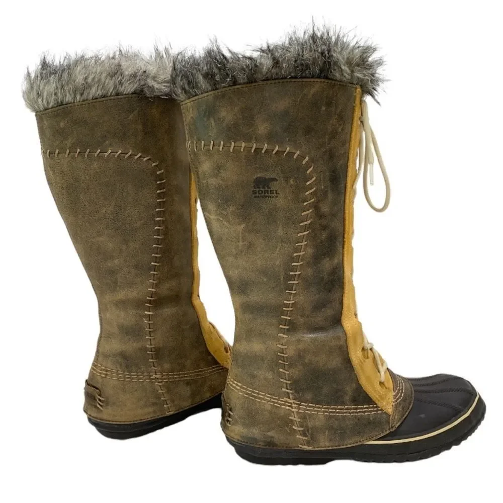 Sorel Cate The Great Curry Biscotti Winter Boot - Picture 2 of 13